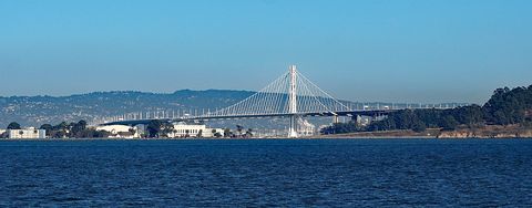 puente de la bahía de san francisco-oakland nuevo tramo oriental