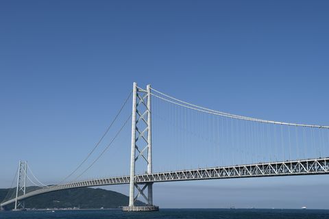 Puente Akashi-Kaikyo: el puente colgante más largo del mundo puente colgante akashi kaikyo el puente colgante más largo del mundo