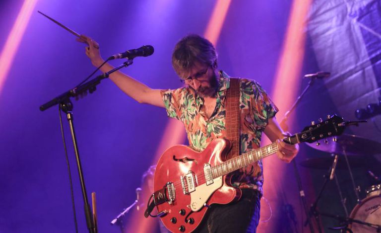 Concierto de Xoel Lopez en la sala La Riviera.