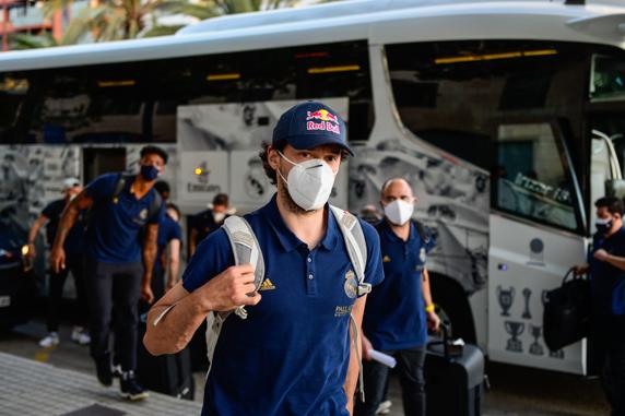 Sergio Llull y el Real Madrid, en Valencia