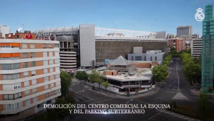 Así van la obras del Santiago Bernabéu Así van la obras del Santiago Bernabéu