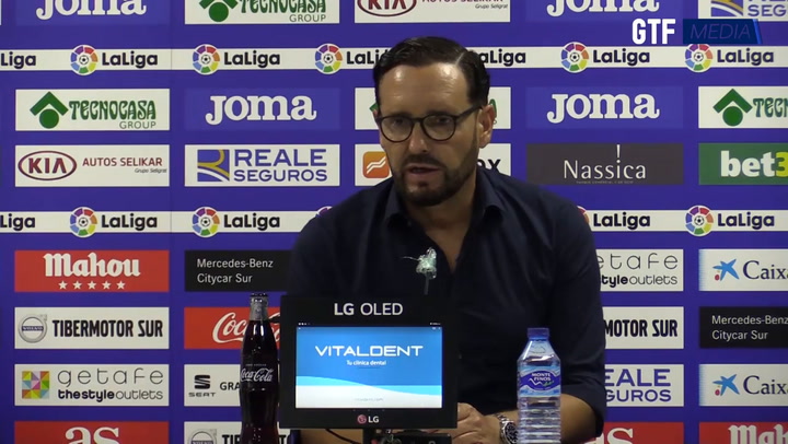 Bordalás: “La victoria es un bálsamo importante” Bordalás: “La victoria es un bálsamo importante”