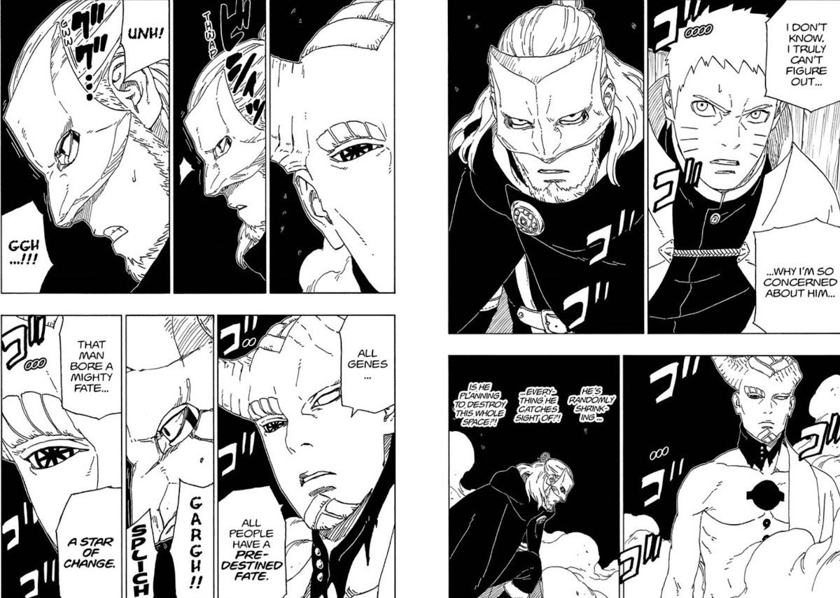 Boruto Manga 47 Isshiki Otsutsuki Powers Jutsu Byakugan Boruto Manga 47 Isshiki Otsutsuki Powers Jutsu Byakugan