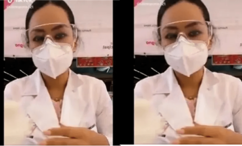 Bromeó en Tik Tok sobre Covid-19, cesan a directora de Clínica de salubridad (VIDEO)