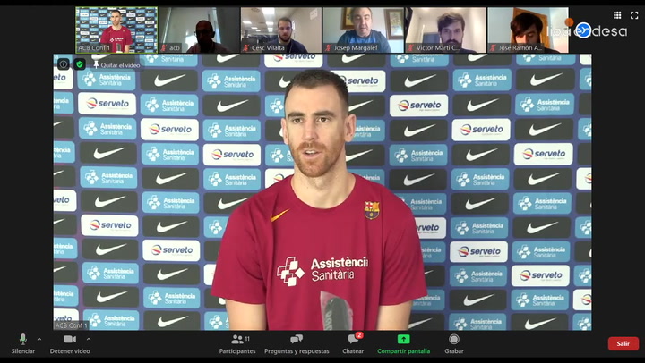 Claver: “Estamos como en pretemporada” Claver: “Estamos como en pretemporada”