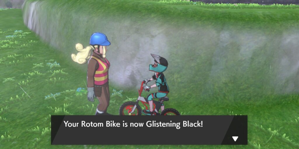 Cómo personalizar tu bicicleta en Pokemon Sword & Shield
