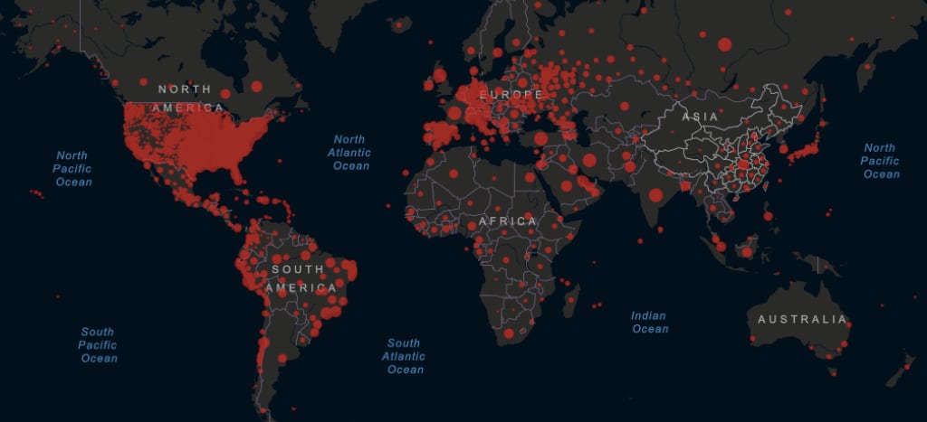 Coronavirus: Más de 6 millones 600 mil contagios de Covid-19 en el mundo