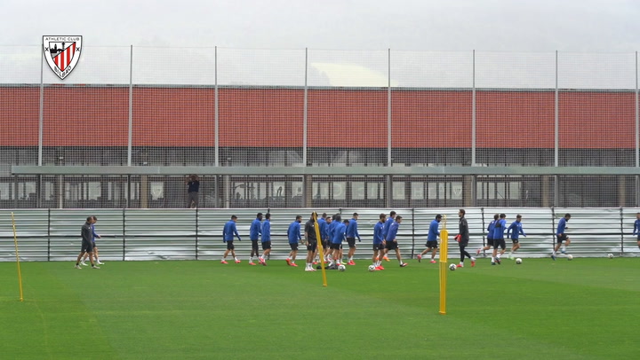 El Athletic vuelve a entrenar en Lezama El Athletic vuelve a entrenar en Lezama