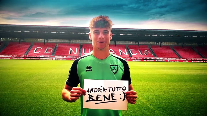 El Numancia lucirá en su camiseta ‘Todo va a salir bien’ en italiano El Numancia lucirá en su camiseta ‘Todo va a salir bien’ en italiano