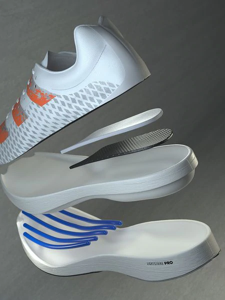 Despiece de la nueva zapatilla de Adidas.