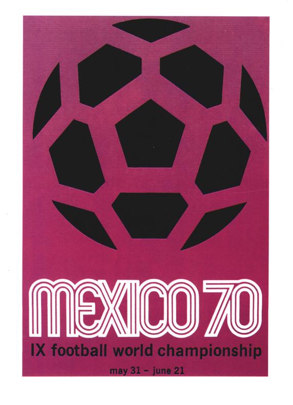 Cartel del Mundial de México 1970