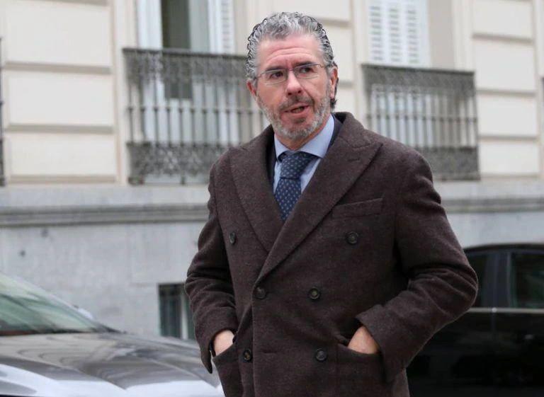 Francisco Granados, a su llegada a la Audiencia Nacional en marzo de 2018.