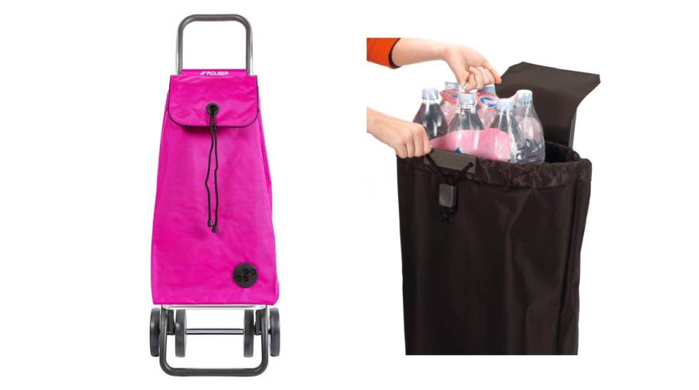 ¿Un carrito de la compra que no ocupe? Este, a la venta en Amazon en 8 colores, es plegable