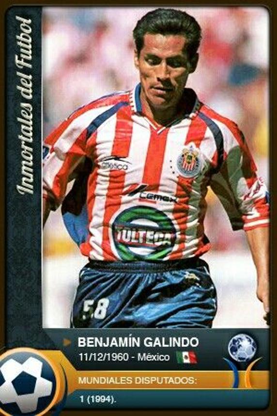 Benjamin Galindo, exfutbolista del Chivas de Guadalajara.
