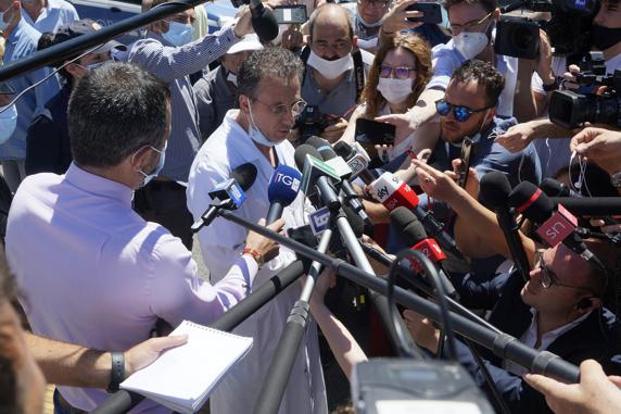 Enorme expectación ante las declaraciones de los profesionales del hospital Santa Maria alle Scotte de Siena por el estado de Zanardi