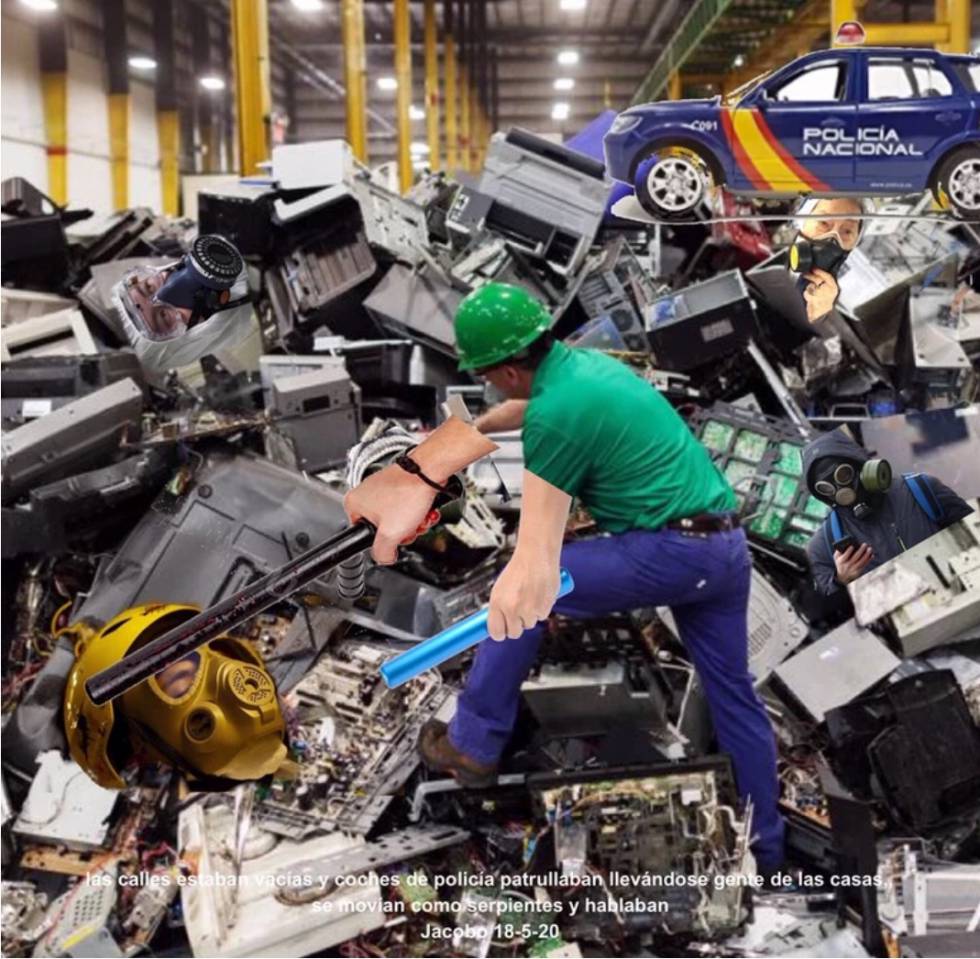 Creación de El Instante basada en el sueño enviado por Jacobo el 18 de mayo de 2020: 