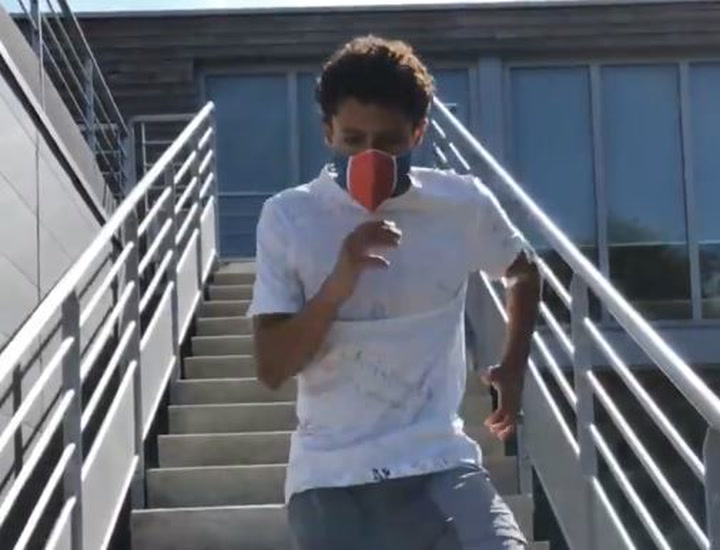 Marquinhos, en su regreso a las instalaciones deportivas del PSG Marquinhos, en su regreso a las instalaciones deportivas del PSG