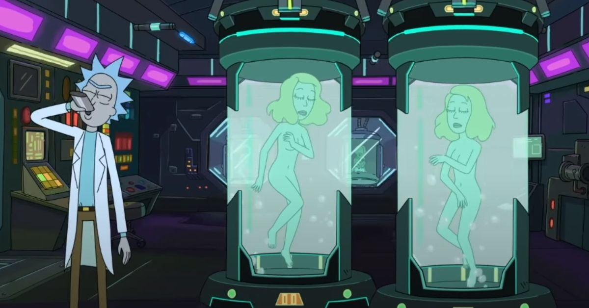 Rick y Morty no miran hacia atrás Video Musical