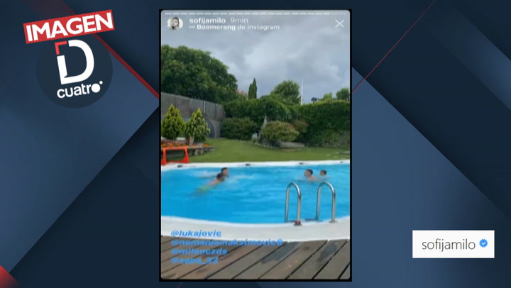 Un jugador del Atlético y otro del Getafe, ‘cazados’ en la barbacoa de Jovic Un jugador del Atlético y otro del Getafe, ‘cazados’ en la barbacoa de Jovic