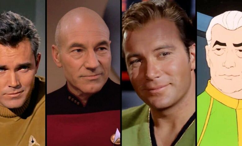 Star Trek: todos los capitanes de la empresa | Screen Rant