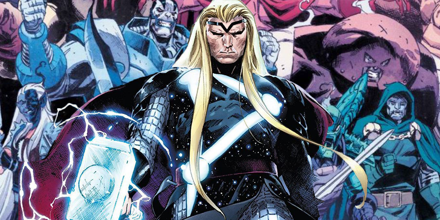 Thor BATALLA a todos sus enemigos más grandes a la vez | Screen Rant