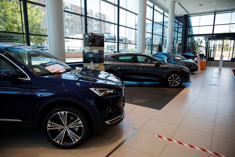 Concesionario de vehículos de la marca Seat.