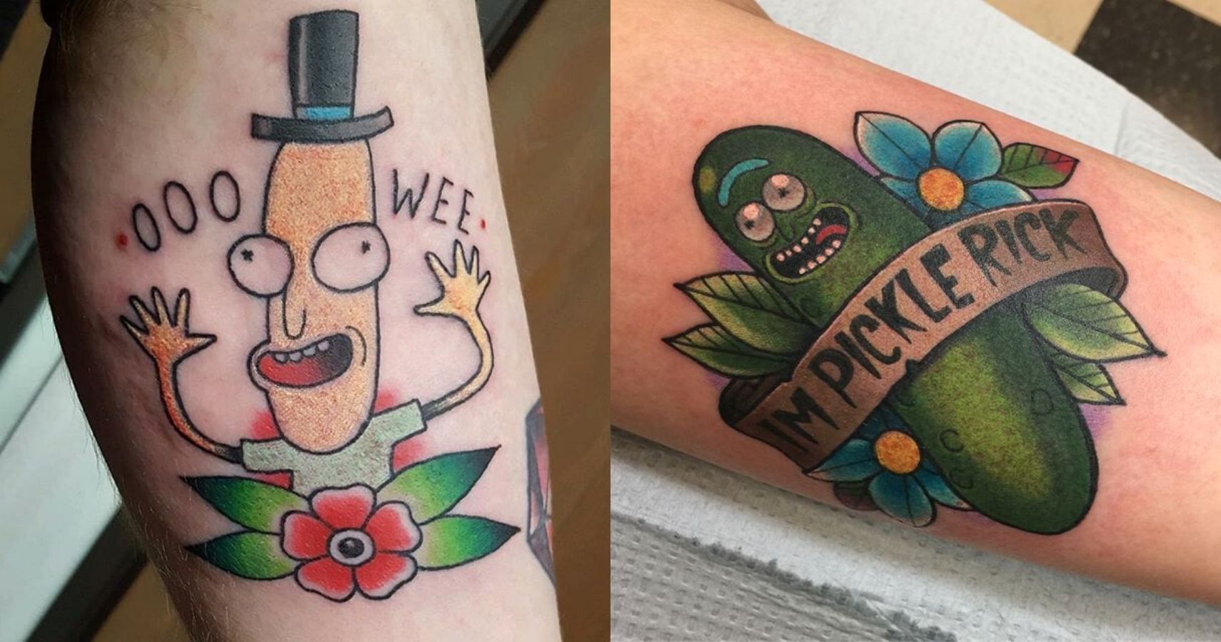 10 ideas de tatuajes para los fanáticos de Rick & Morty | ScreenRant