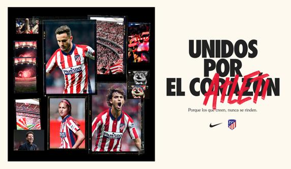 Presentación de la equipación del Atlético para la temporada 20/21