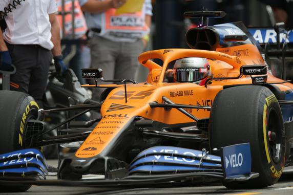 Carlos Sainz, en el GP de Austria de F1 2020