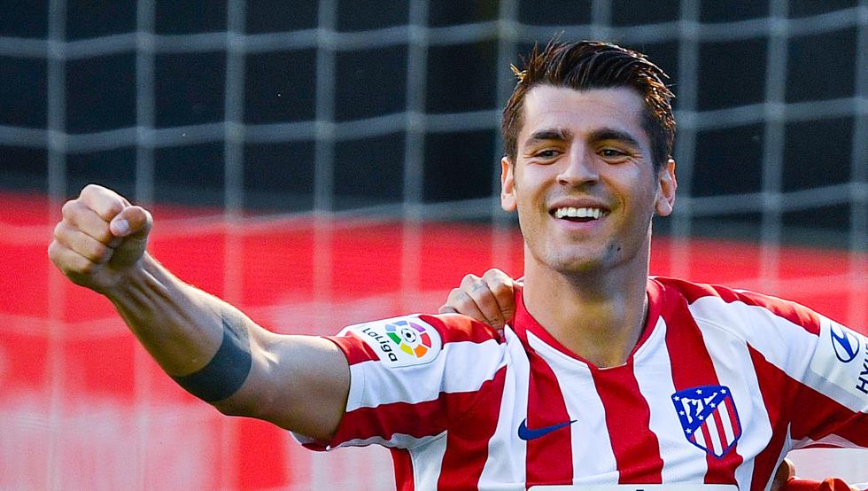 Morata, al Celta (2020), a los 51 segundos