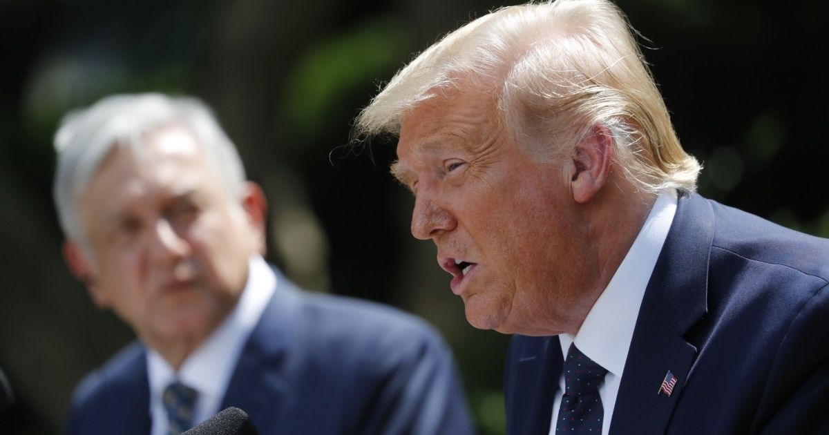 Donald Trump y López Obrador se reunieron por primera vez en la Casa Blanca