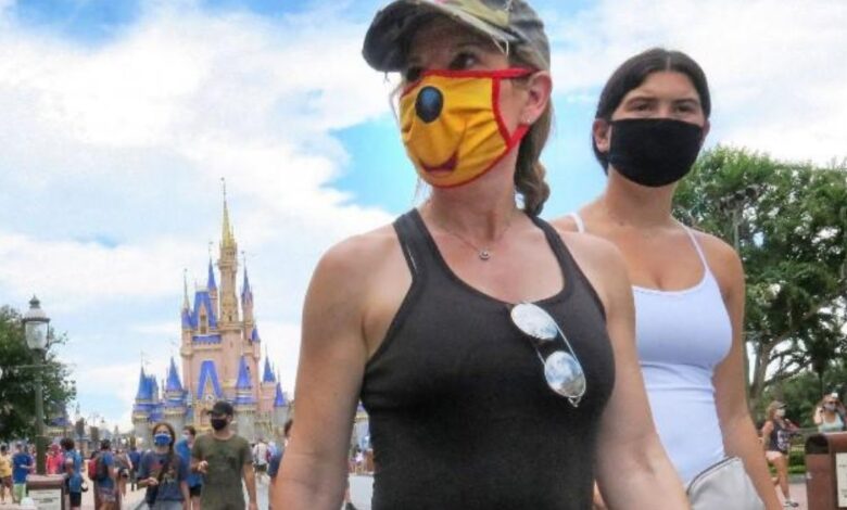 EE.UU: Florida encabeza récord de contagios de coronavirus mientras reabre Disney