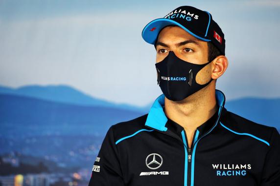 Nicholas Latifi (Williams), en el GP de Hungría de F1 2020