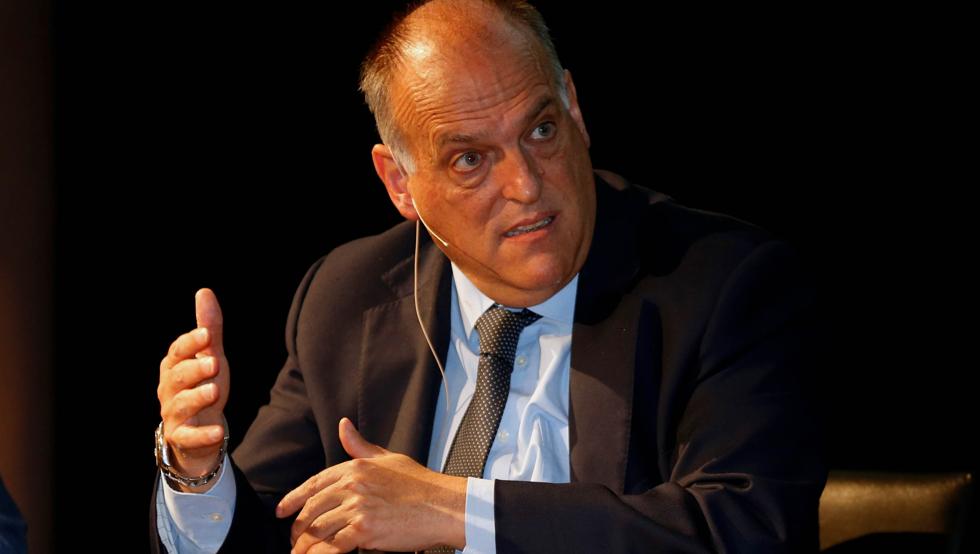Javier Tebas, presidente de LaLiga