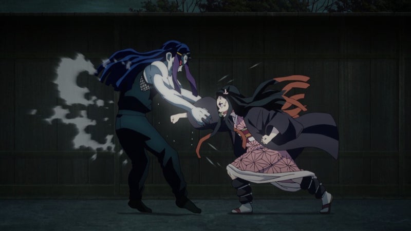 Demon Slayer - Nezuko vs Swamp Demon