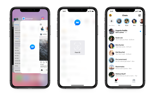 Los nuevos controles de privacidad de Messenger le permiten proteger sus chats mediante Face ID o Touch ID