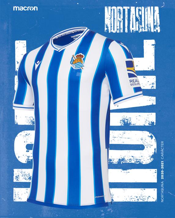 Nueva camiseta Real Sociedad temporada 20/21