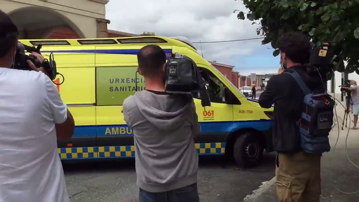 Un jugador del Fuenlabrada, hospitalizado