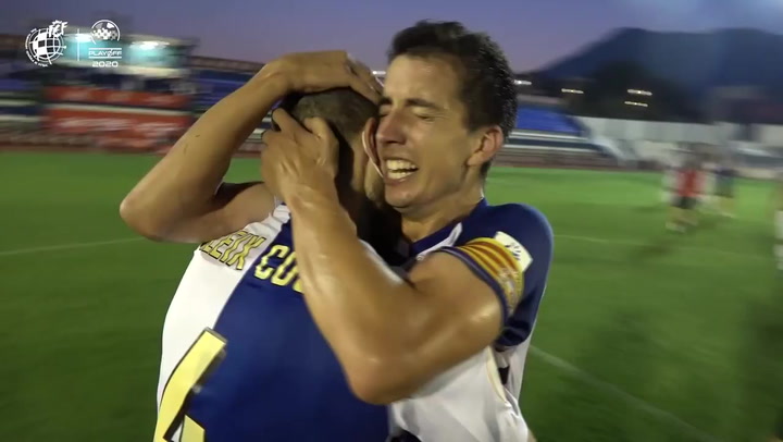 Así celebró el Sabadell el ascenso a Segunda A