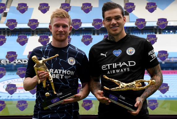De Bruyne y Ederson