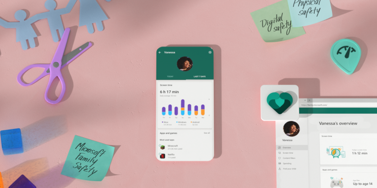 La nueva aplicación de seguridad familiar de Microsoft ofrece controles parentales en teléfonos, PC y Xbox