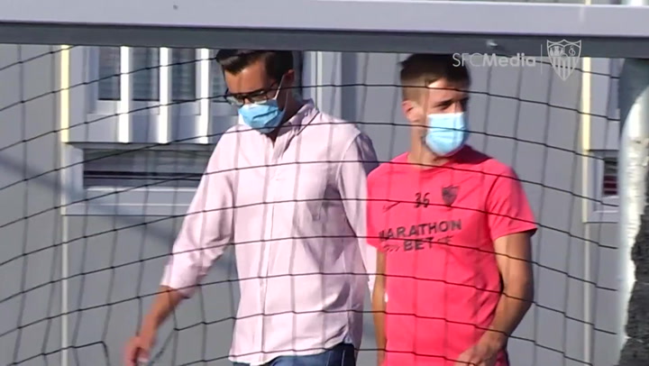 El Sevilla vuelve a los entrenamientos para preparar la cita con la Roma