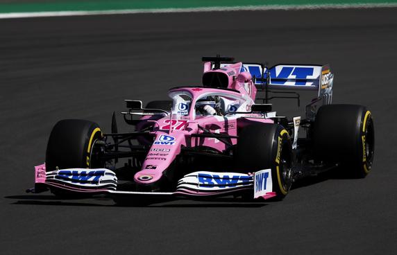 Nico Hülkenberg, en el GP de Gran Bretaña de F1 2020