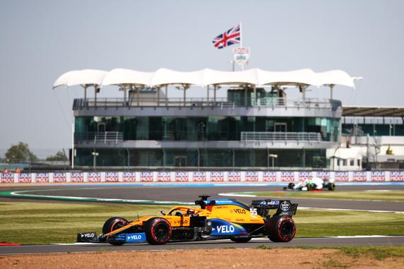 Sainz, en Silverstone