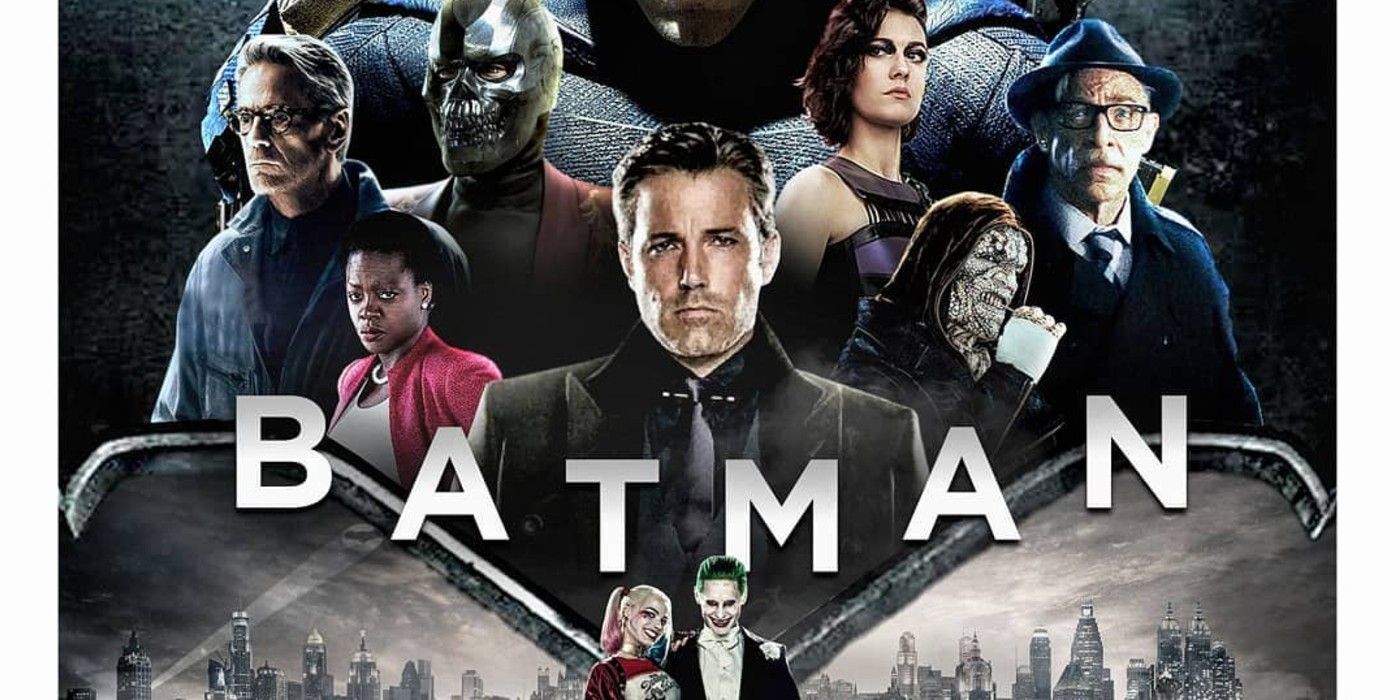 Ben Affleck protagoniza el póster apropiado de fan de la película DCEU  Batman – La Neta Neta