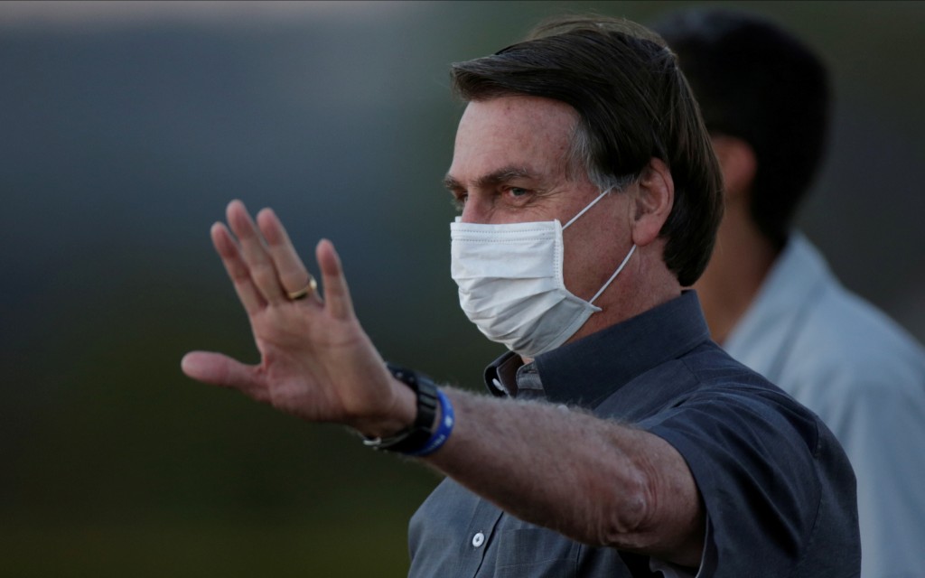 Bolsonaro da positivo por tercera vez en prueba de coronavirus