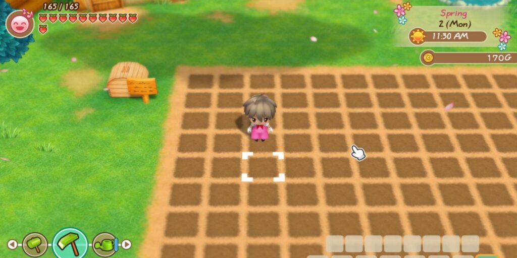 Cómo actualizar herramientas en Story of Seasons: Friends of Mineral Town