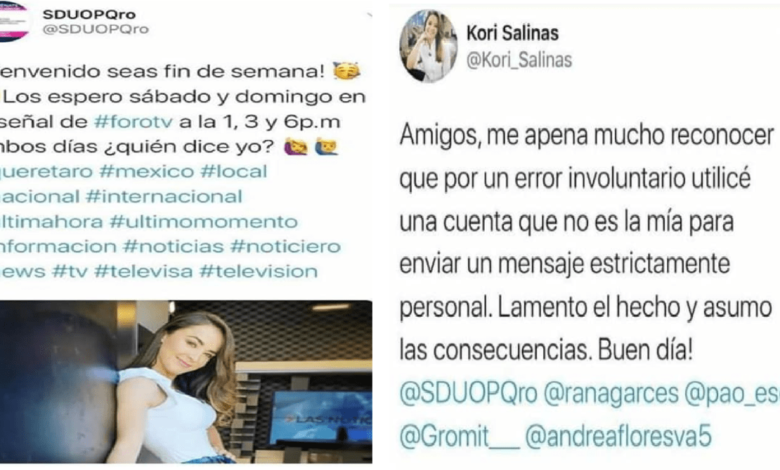 Conductora de Televisa Querétaro acusada de cobrar “Chayote” en gobierno, solo por twittear todo lo del gobernador