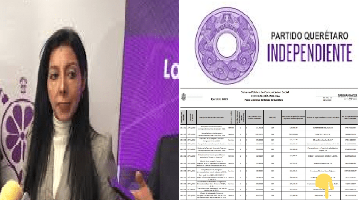 Connie Herrera diputada corrupta: cobra como legisladora y como dueña de un medio de comunicación