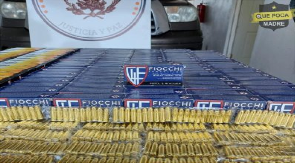 Detienen a estadounidense, intentaba ingresar a México 5 mil cartuchos por la frontera con EU